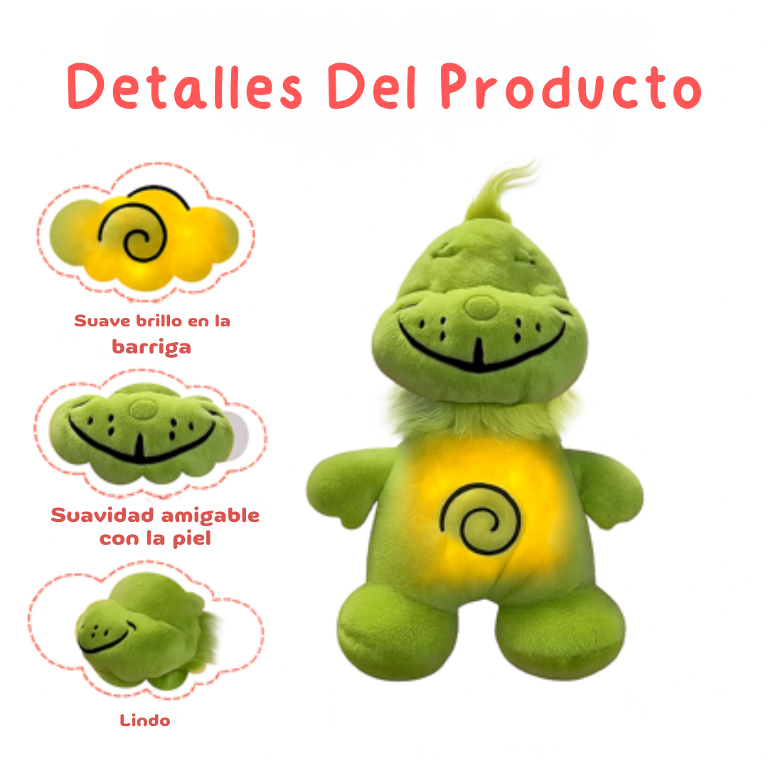 El peluche gruñón que respira contigo