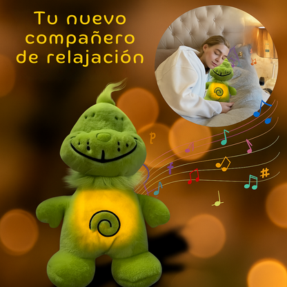 El peluche gruñón que respira contigo