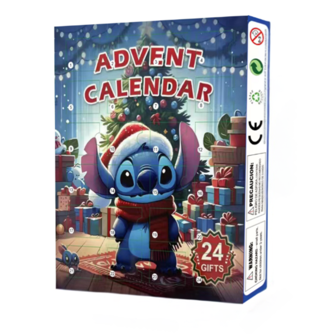Calendario de Adviento con 24 Figuras Sorpresa